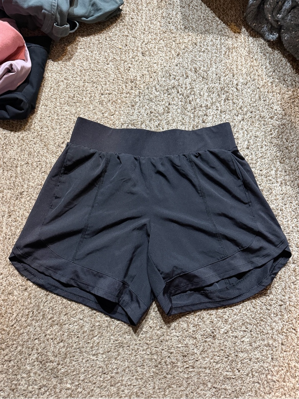 tek gear Black Athletic Pull-On Shorts